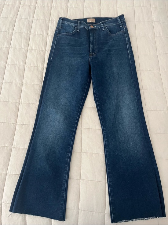 MOTHER Denim - Mother jeans Women's Dark Blue High-Rise Flare Jeans